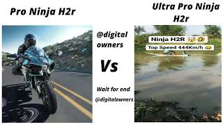 Pro Ninja H2r Vs Ultra Pro Ninja H2r ¡!¡ memes #viralmemes #memes