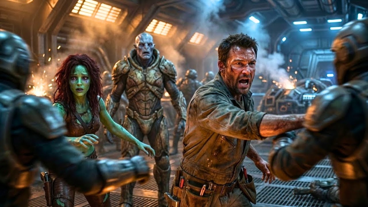 „Hilf ihr...“ Ein Mechaniker stoppte die Wachen –Der Baron erkannte ein Gesicht, das tot sein sollte