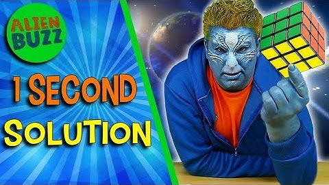 Rubik’s Cube Magician Buzz Shows You How To Solve Rubik’s Cube! | Official AlienBuzz TV
