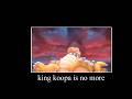 king koopa is no more 💀 #supermario #mario #bowser #shorts