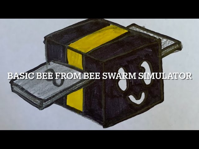 I had to re-draw every single bee's face for my friend's project! (1/2) :  r/BeeSwarmSimulator