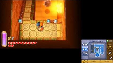 [The Legend of Zelda: A Link Between Worlds] Desert Palace Part 2 (Hero Mode)