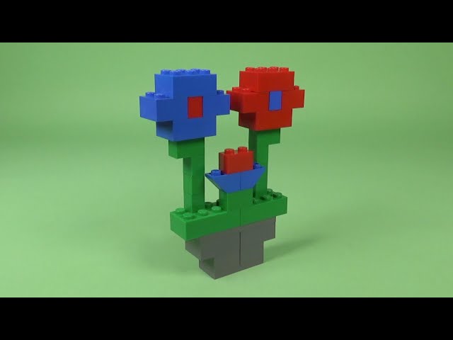 How To Build Lego FLOWER ROSE - 4628 LEGO® Fun with Bricks