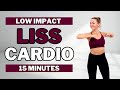 15 min liss cardio for weight lossfun sweaty home workoutknee friendlyno jumpingno repeats