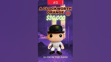Top 5 Most Valuable Funko Pops #shorts