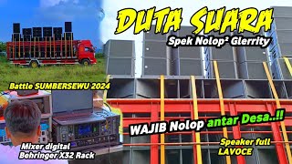 Wajib Clarity dan Horeg🔥 Spek Tolop Duta Suara audio Dampit Battle Sumbersewu feat Pemuda blok L BWI