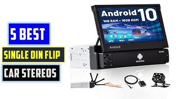 ✅BEST Single DIN Flip-Out Car Stereos of 2024 You Won