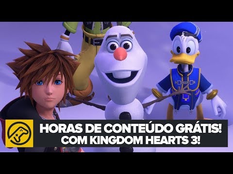 Vídeo: Kingdom Hearts 3 Terá Mais De 80 Horas De Conteúdo