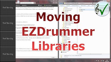 Moving your EZ Drummer 2 library