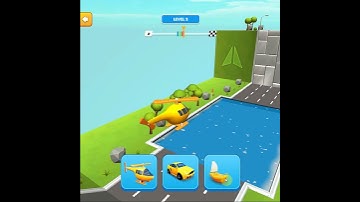 Shape Transforming Shifting Run - Level 3 - #gameplayvideo #runnergame #shapeshiftinggame #casual