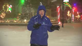 Blizzard in Sturgis South Dakota