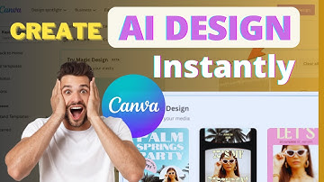 How to make Fast & Easy Poster by Magic Design In Canva🔥 | AI Design