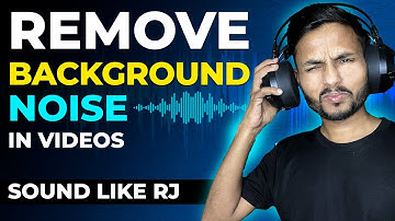 How to Remove Background Noise from Video & Audio With Audacity | Background noise removal App