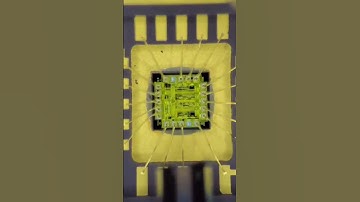 Inside a micro chip #ai #electromagnetic #electronic #fpga #vlsi