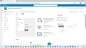 Microsoft SharePoint–Integration with Teams (Video 3)
