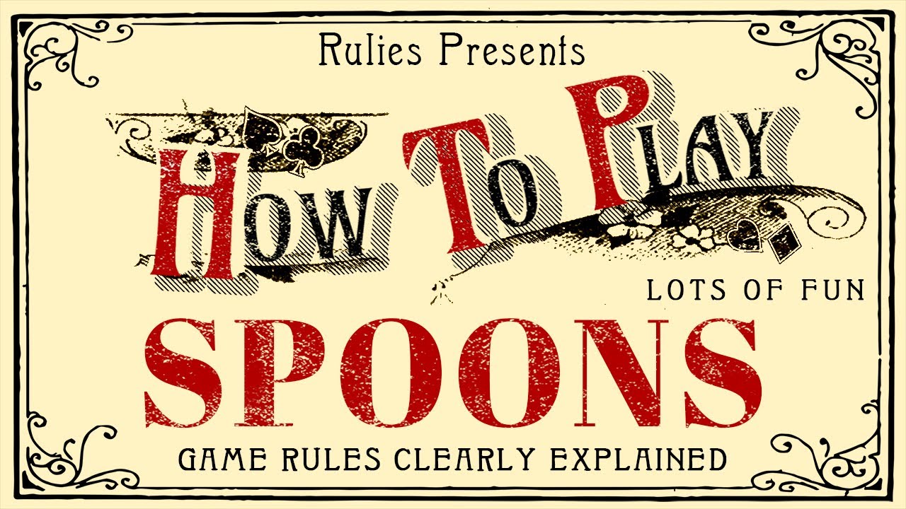 How to play SPOONS (the card game) - YouTube