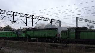 TEM2-231 Jaxan start silnika. (Engine start). + E6ACTad-015 + SM42-756. Olsztyn.