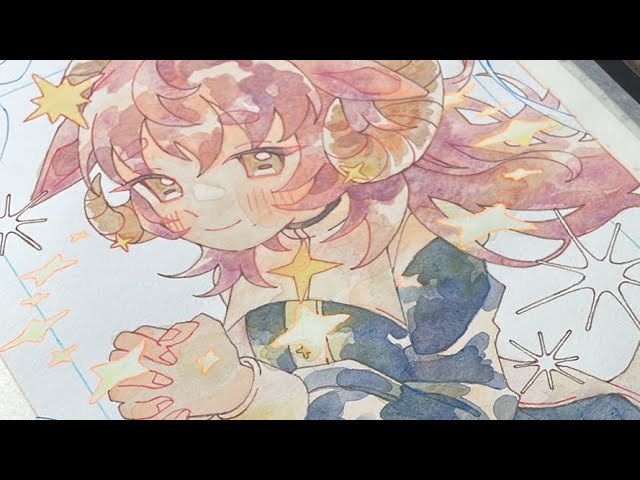 透明水彩】ご依頼の絵を描こうネッ‼️ - YouTube