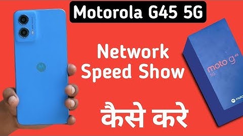 Motorola G45 5G network speed kaise show kare, how to show data speed on status bar in motorola, sta