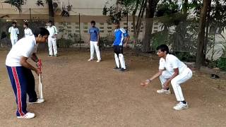 Soft Hand Catching Practice with MVLU College Cricket Team Players. screenshot 1