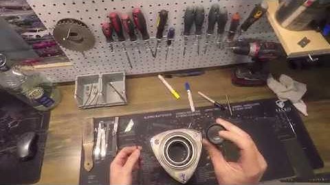 Clearancing 13B-REW Rotary Side Seals Using A Drill Press