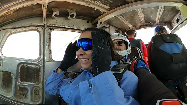 CARLA BLEVINS - Tandem Skydive in Las Vegas at Sky...