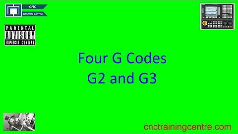 Fanuc G codes G2 and G3 (Circular Interpolation)