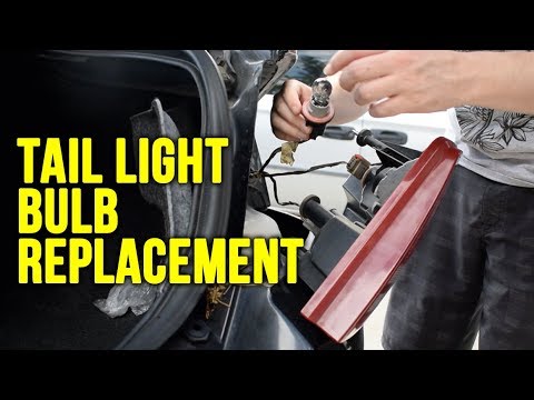 How to Replace A Tail Light Bulb (Dodge Avenger)