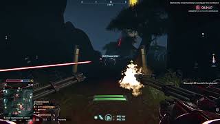 PlanetSide 2 - (55) M.A.X patrolling finding an NC spawn hut.
