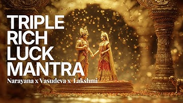 Just Listen and Get Rich & Good Fortune | Narayana x Vasudeva x Lakshmi | 21TIMES #moneymantra