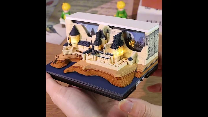 #gift #notepad #stationery #calendar #harrypotter #hogwarts #castle 3D Memo Pad Christmas Gift