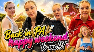 🍂 Back in PA… Happy Weekend to Me!!! 🌾