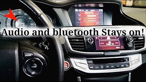 Q & A: Turn off Engine while leaving radio on