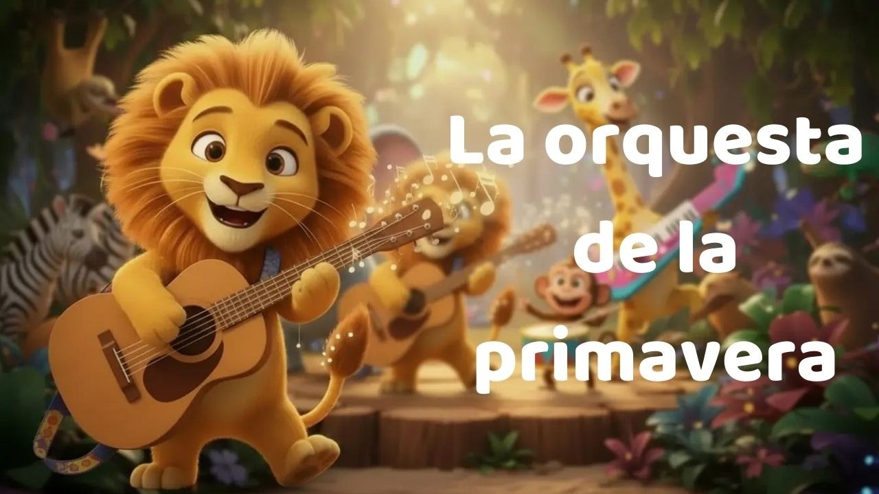 La orquesta de la selva🌴/Canción infantil de primavera
