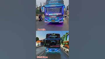Real Life vs Bussid Game "BB Ar-Rasyiid" #telolet #basuri #bussimulatorindonesia #bussid #shorts