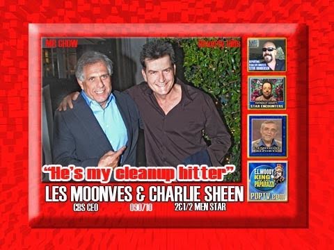 Charlie Sheen is CBS CEO Les Moonves "Cleanup Hitt...