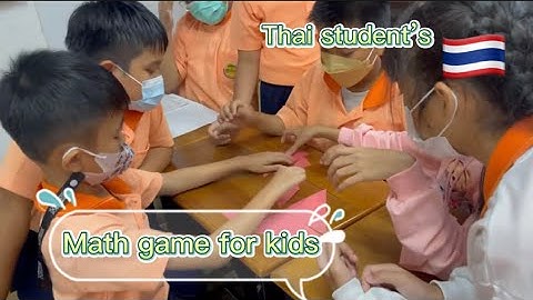 Mabisang Math game | Tangram puzzle | Active Learning | Thai student’s