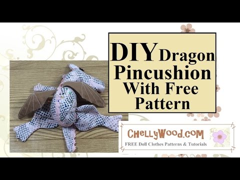 Free pattern - how to make a felt pincushion – TREASURIE