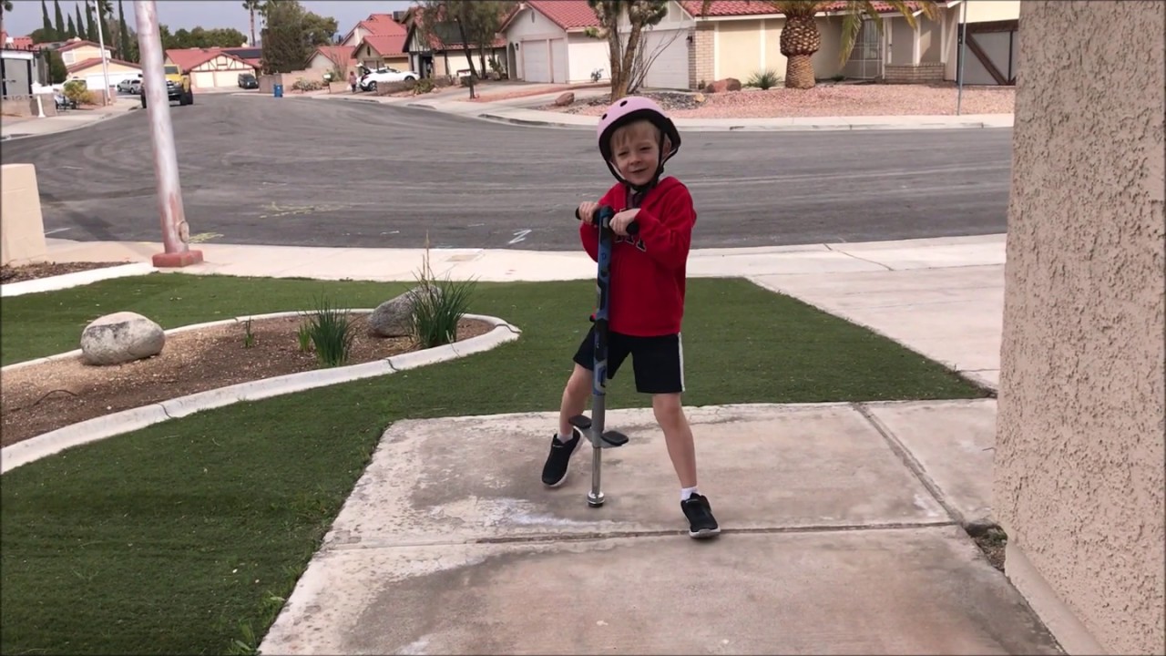 Learning how to Pogo stick YouTube