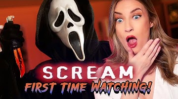 Watching Scream (1996) for the FIRST TIME (I Hate Scary Movies!!) | Movie Reaction | basicwitreacts