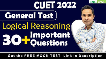 CUET 2022 | Logical Reasoning | Most Important Question | The English Owl