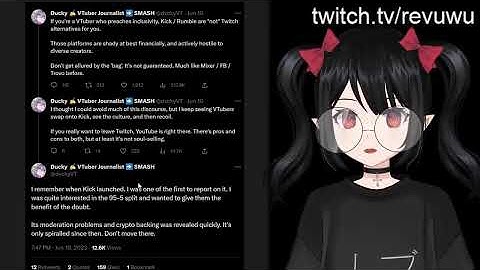 Clout Hungry Vtubers Are "Boycotting" Kick