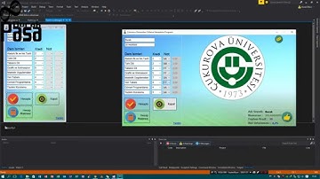 C# Çukurova Üniversitesi Not Hesaplama Uygulaması
