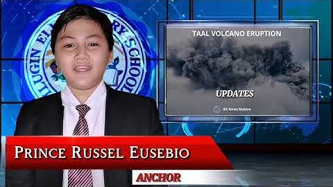 News Report for Taal Volcano Eruption on Environment and Health PERFORMANCE TASK Gr4