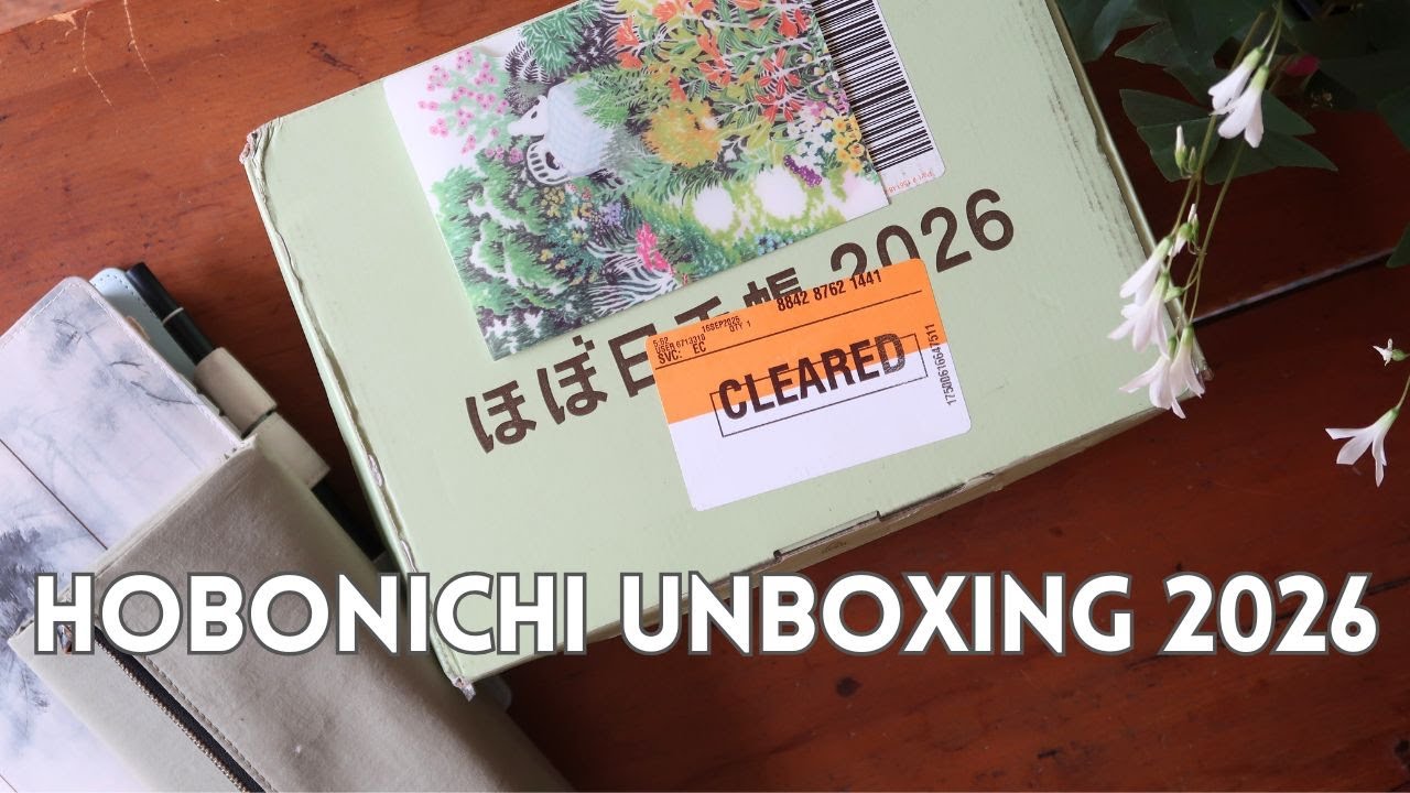 Hobonichi Unboxing 2026