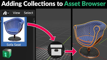 Blender Secrets -  Two methods for adding Collections and rigged characters to the Asset Browser