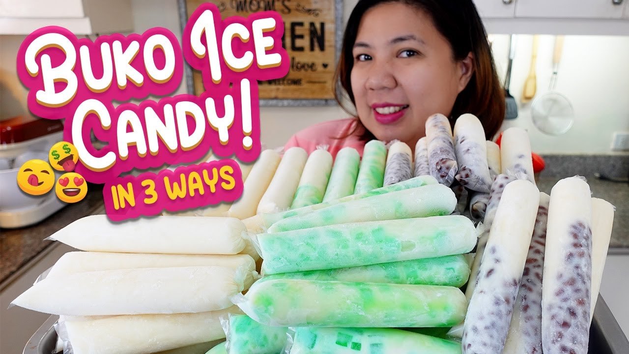 BUKO ICE CANDY Recipe pang Negosyo YouTube