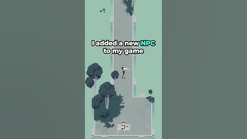 I Added a New NPC to my Indie Game #shorts