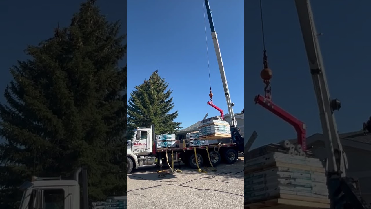 Shingle delivery 👍