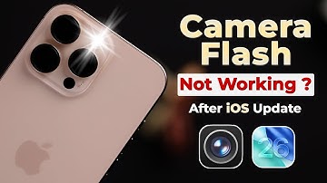 Fix - Camera Flash Not Working on iPhone After iOS 26 Update!